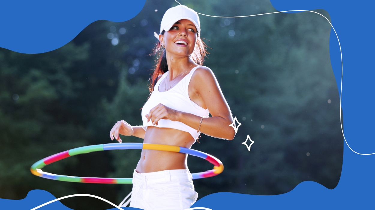 Hula hooping is total fitness for the mind and body